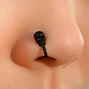 ✨3 FOR $28✨🆕️☠️BLACK SKULL NOSE CUFF☠️